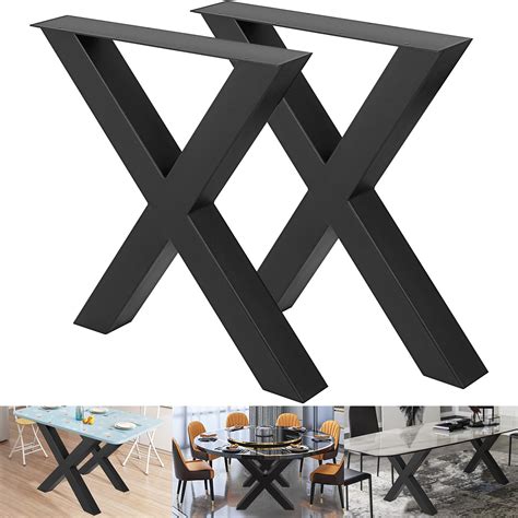 metal table legs box frame|Metal Box Table Legs .